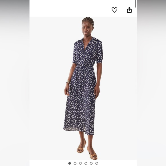 BB DAKOTA Women's Floral Education Dress S - Picture 1 of 4